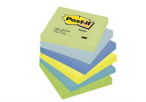 Klejnotki samoprzylepne, 76x76 mm, 6x100 karteczek 3M POSTIT